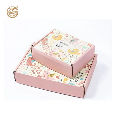 Custom Matte Laminated Mailer Boxes Vollfarbe Drucken Sie Ihr eigenes Design Weißes Interieur Geschenkverpackung Box für Kleidung