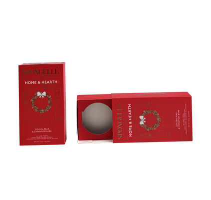 XL Verpackung Kundenspezifische Luxusboxen Individualisierung Umweltfreundliche Kraftpapier-Verpackungsbox Kleine Schublade Schiebe-Badeartikel-Verpackungsboxen Für Seife