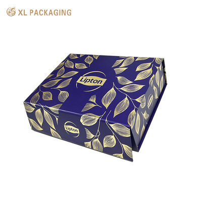 Matt Lamination Druck Kleidung Papierbox Klappbox mit Magnetverschluss